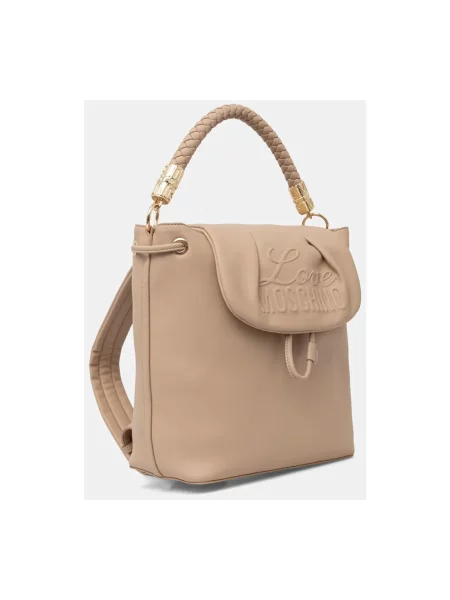Love Moschino plecak beżowy