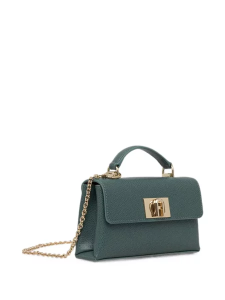 Geantă shopper Furla verde