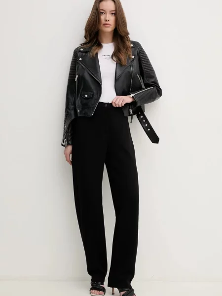 Top Pepe Jeans z nadrukiem biały