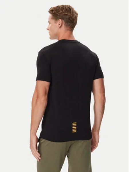 Tričko Ea7 Emporio Armani černé