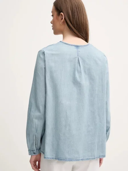 Однотонная блузка United Colors Of Benetton