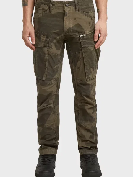 Камуфляжні штани карго G-star Raw зелені
