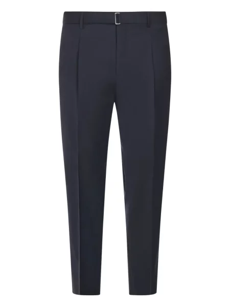 Plisované kalhoty Be Able modré