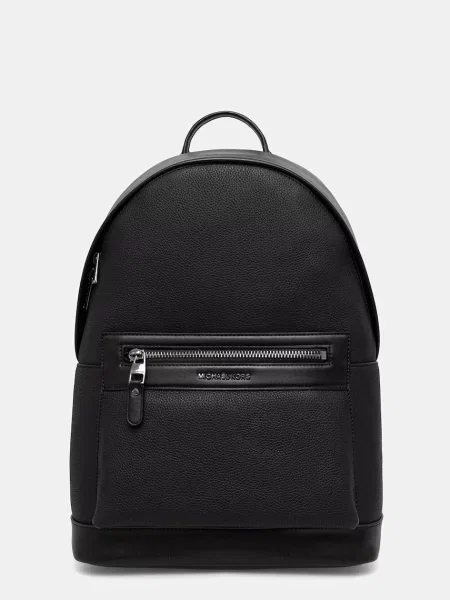 Michael Kors rucsac pentru bărbați din piele negru