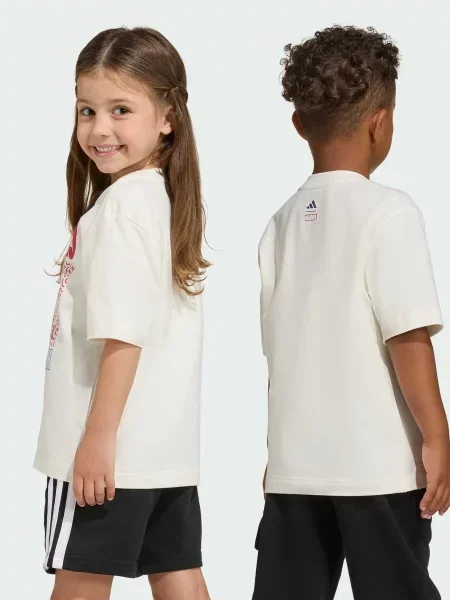 Детская футболка Adidas белая