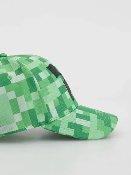 Reserved Бейсболка Minecraft зелений