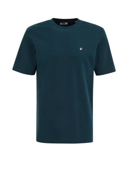 WE Fashion Tricou închis verde