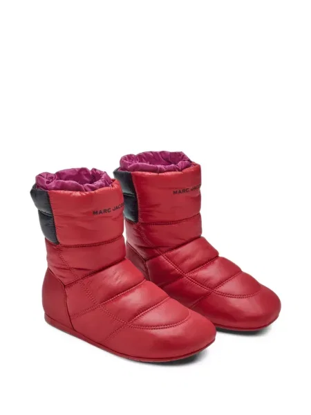 Členkové topánky Marc Jacobs červená