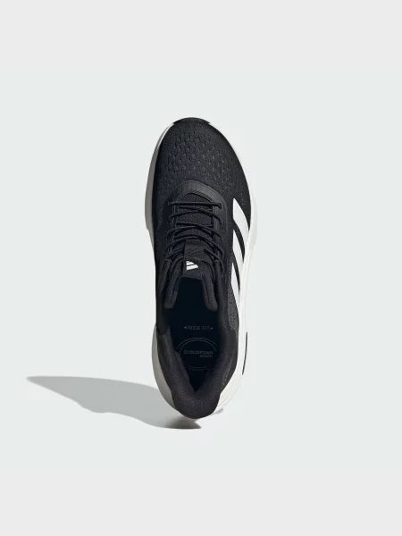 Кросівки повсякденні adidas комбінований верх чорний