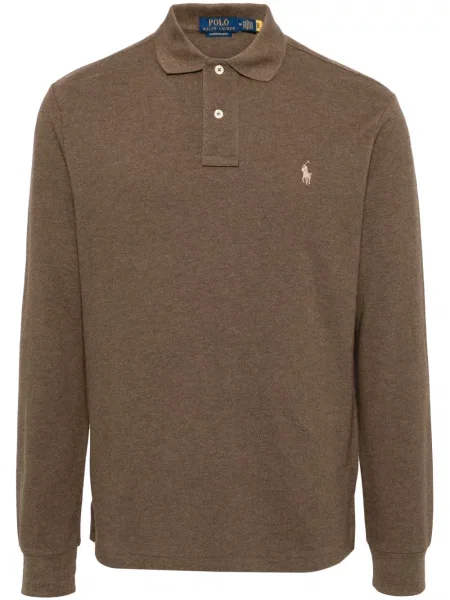 Tricou polo Polo Ralph Lauren maro