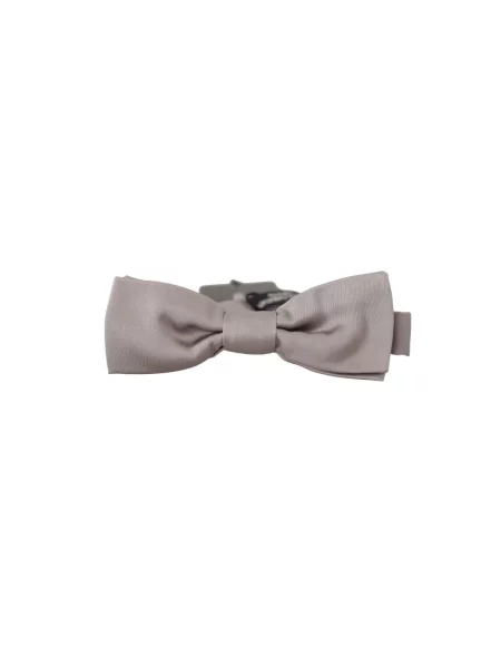 Krawat Dolce And Gabbana elegancki szary