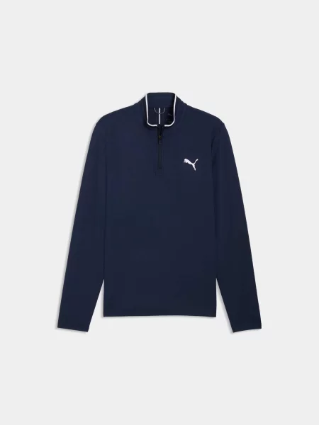 Спортивна кофта PUMA комбінований верх синій