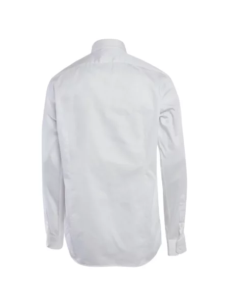 Lung cămașă Cavalli Class cu broderie alb