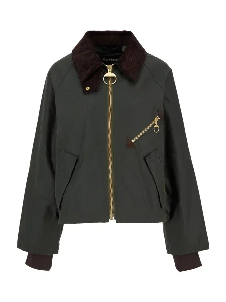 Barbour rövid dzseki női ARLENE zöld