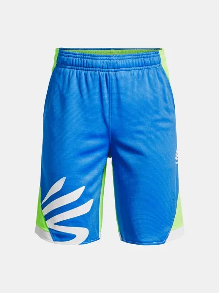 Pantaloni copii Under Armour albastru