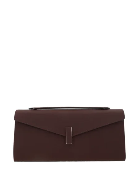 Geantă plic Valextra din piele roșu