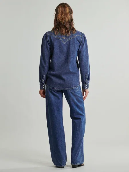 Blúzka Pepe Jeans modrá