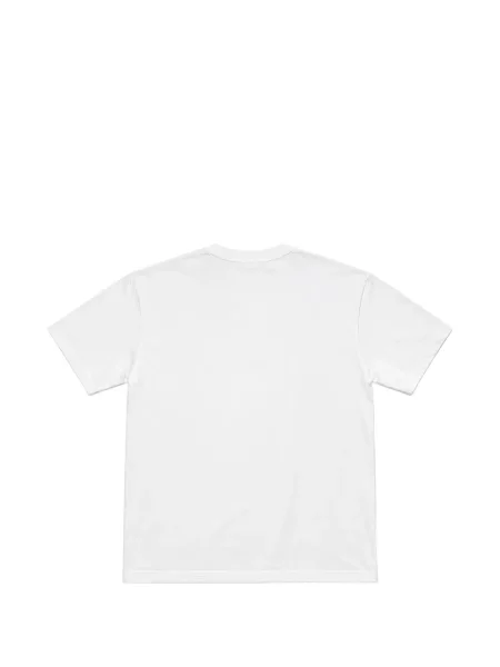 Tricou Corteiz cu imagine alb