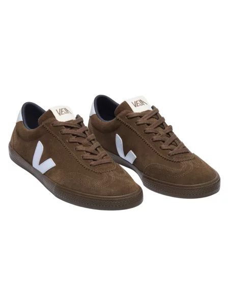 Sneakersy Veja Volley zamszowe brązowe