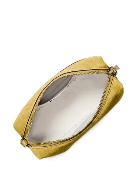 Szarvasbőr crossbody táska Michael Michael Kors sárga