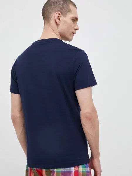 Піжама Polo Ralph Lauren з принтом синя