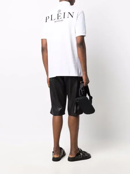 Polo marškinėliai Philipp Plein balta