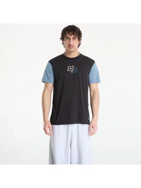 Ciclism tricou Horsefeathers din jerseu negru