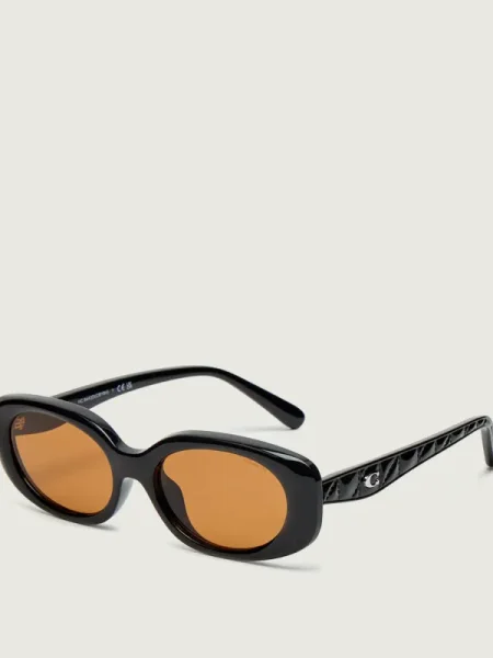 Coach Ochelari de soare negru