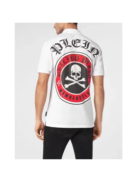 Koszulka polo Philipp Plein biała