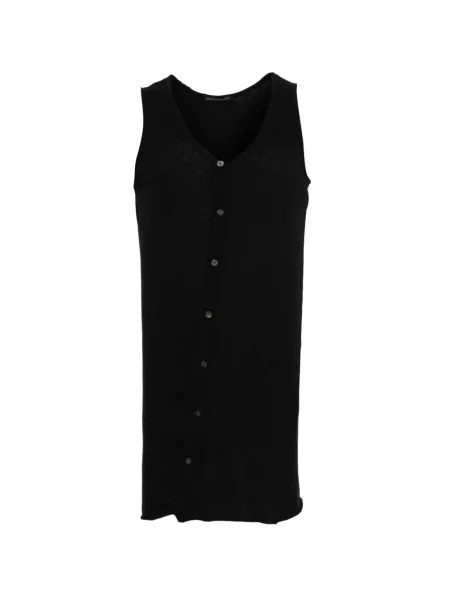 Tricou cu decolteu în v Y's cu decolteu în V negru