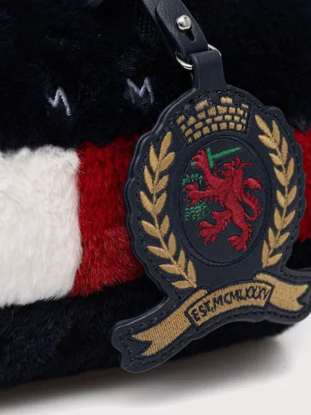 Tommy Jeans Torebka Tjw Archive Fur Micro Duffle granatowy