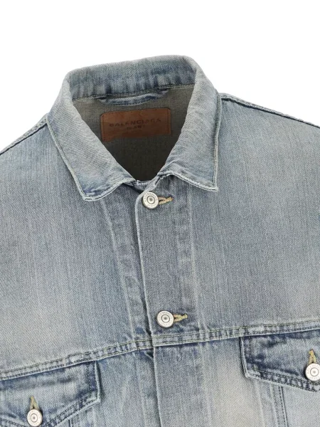 Geacă de blugi Balenciaga albastru