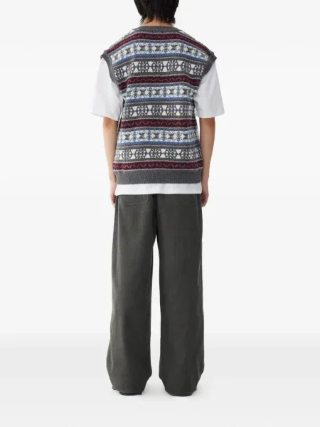 Manšestrové kalhoty Tomboy šedé