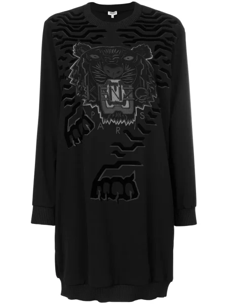 Rochie Kenzo cu dungi de tigru negru