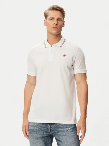 Beverly Hills Polo Club Tricou polo alb