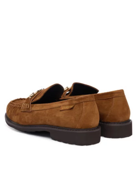LOVE MOSCHINO Mokasinai ruda
