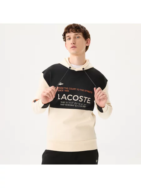 Lacoste Bluza Lacoste beżowa