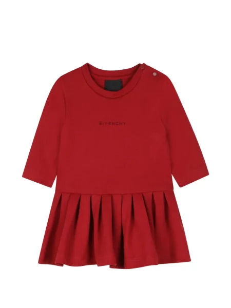 Sukienka mini dziecięca Givenchy czerwona