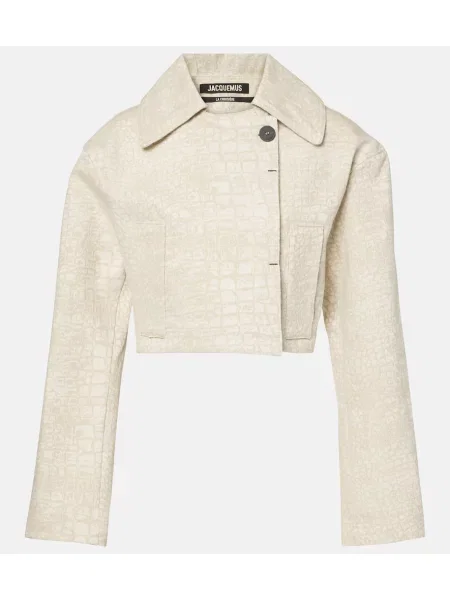 Geacă de blugi Jacquemus bej