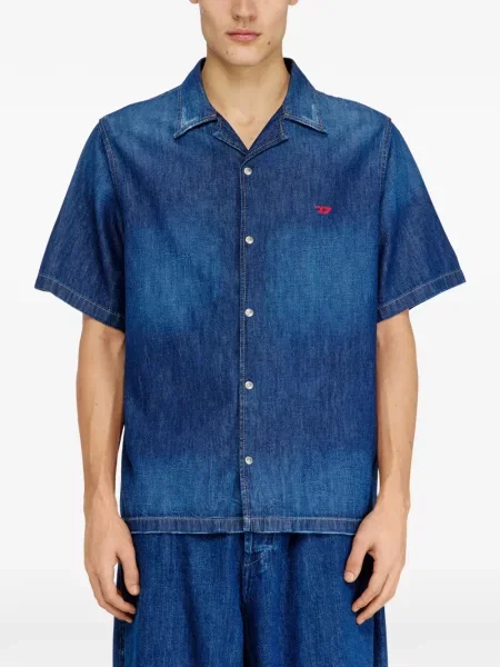 Къс риза Diesel синьо
