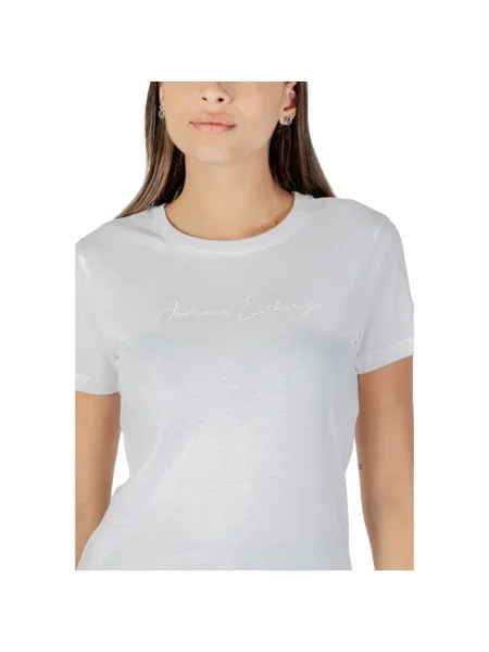 Tricou Eax alb