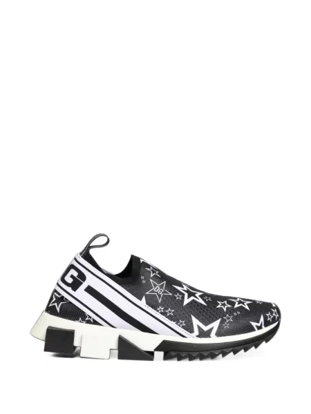 Sneakerși Dolce & Gabbana Sorrento cu imagine negru