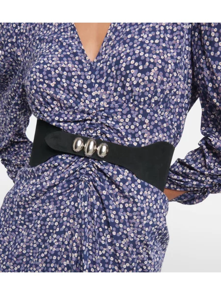 Curea Isabel Marant din piele negru