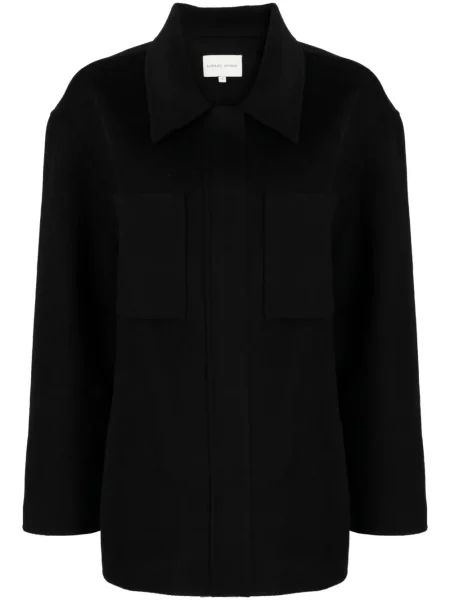 Geacă Loulou Studio din cașmir negru