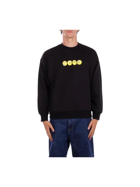 Bluza z kapturem Barrow z kapturem z nadrukiem czarna