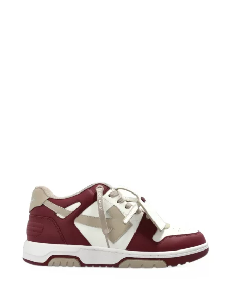 Sneakerși Off-white business alb