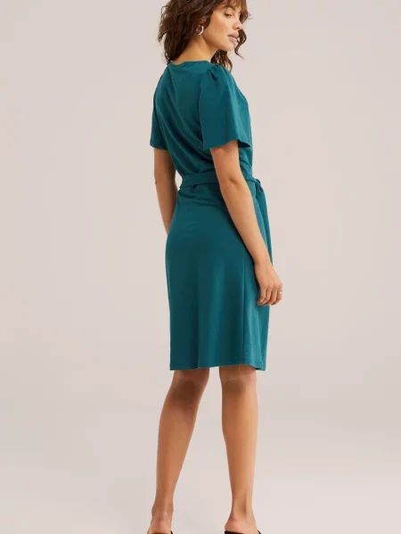 WE Fashion Šaty smaragdová