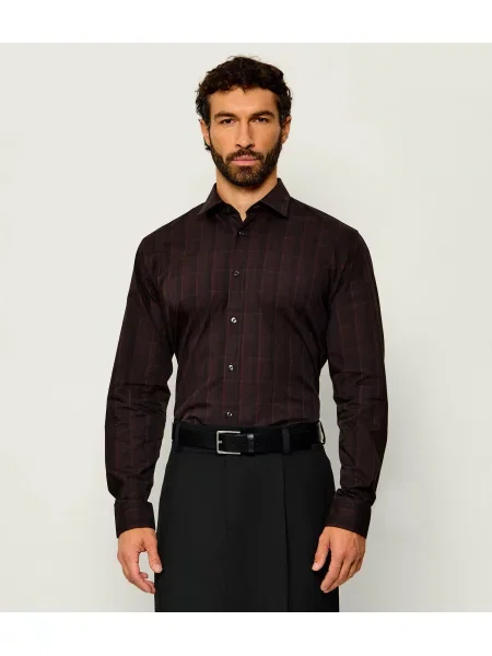 HUGO Cămașă Valerio | Modern fit maro