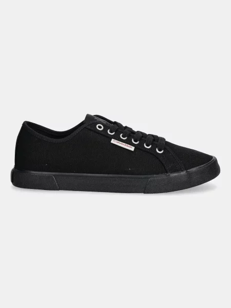 Πάνινα παπούτσια Calvin Klein Jeans ESS VULC LOW MG CV μαύρο