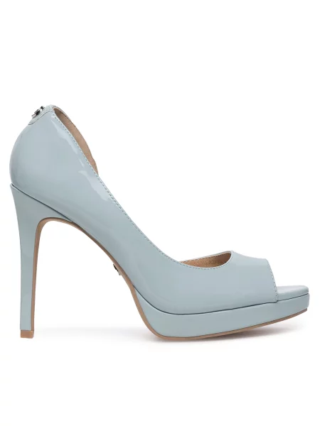 Туфли Nine West на шпильке голубые